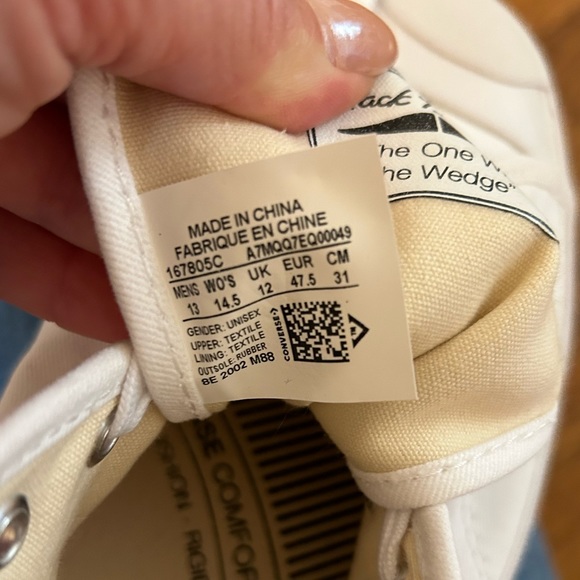 Converse Jack Purcell size 13 (men’s) 14.5 (women’s) new without tags - Picture 4 of 4